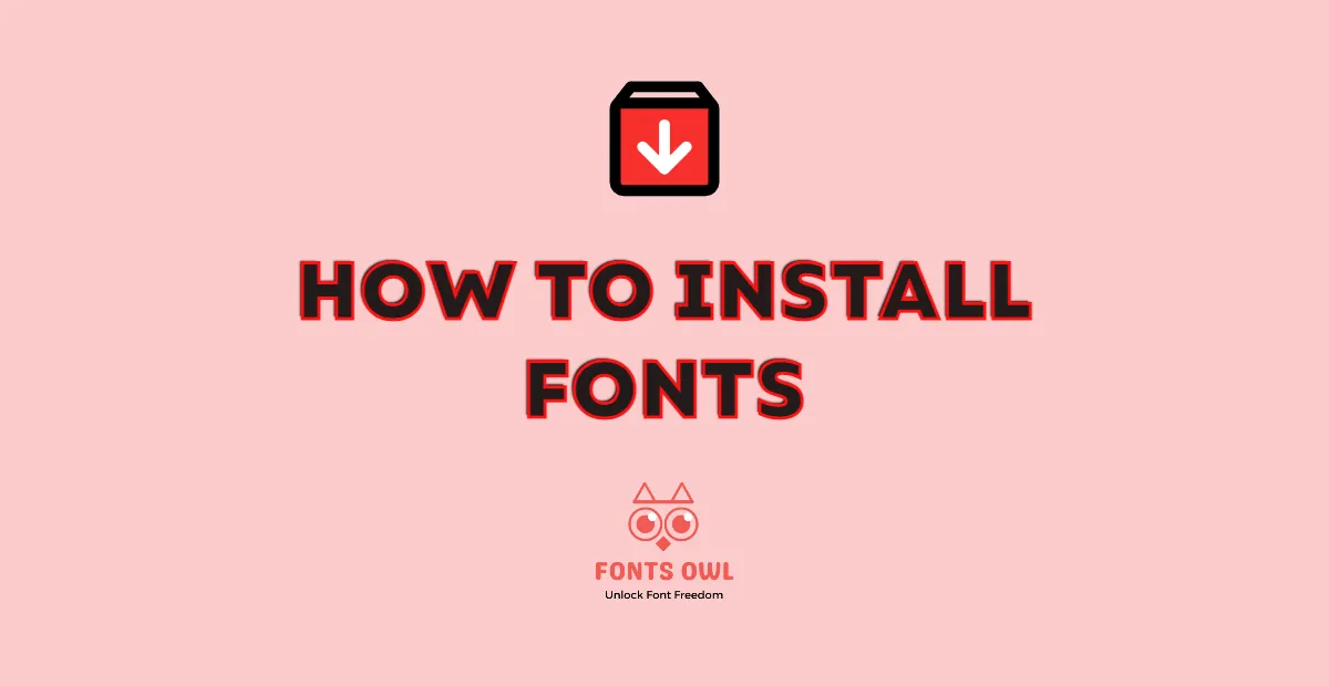 “Explore the World of Typography: A Beginner’s Guide to Installing Fonts”