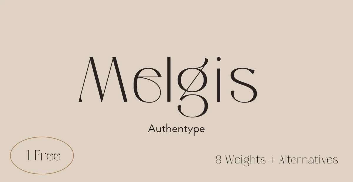 Melgis Font