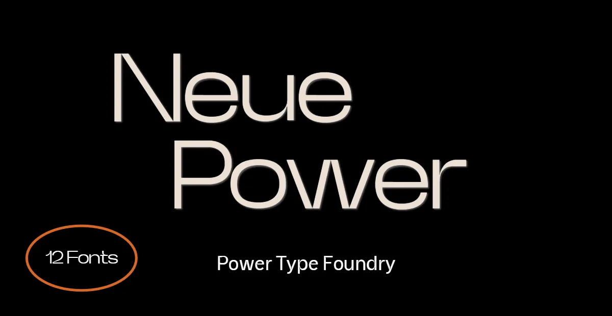 Neue Power Free Font