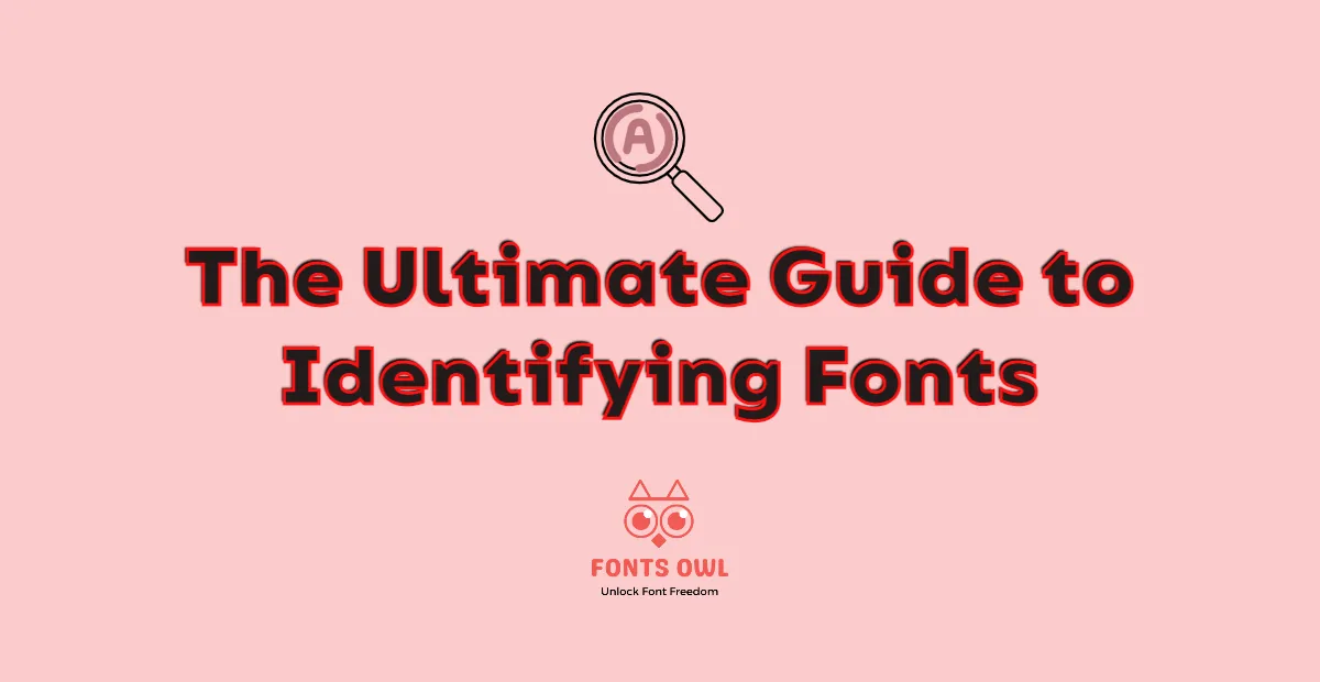 “No More Guessing Games: The Ultimate Guide to Identifying Fonts”