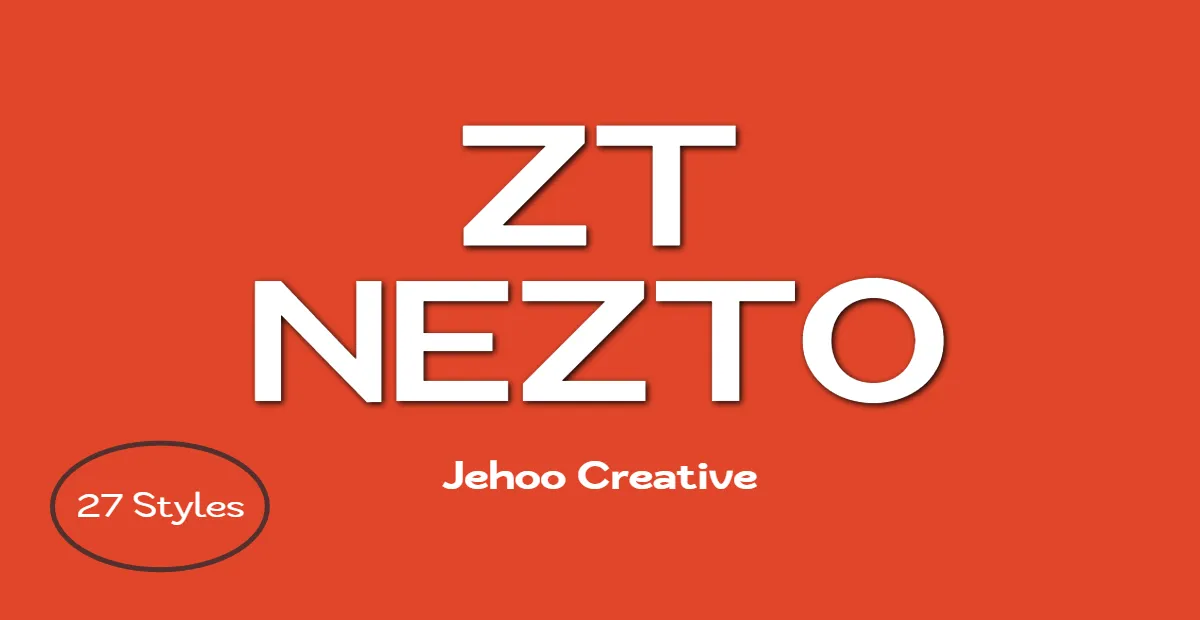 ZT Nezto Font