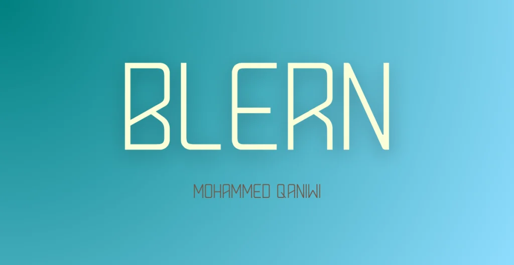 Blern Font