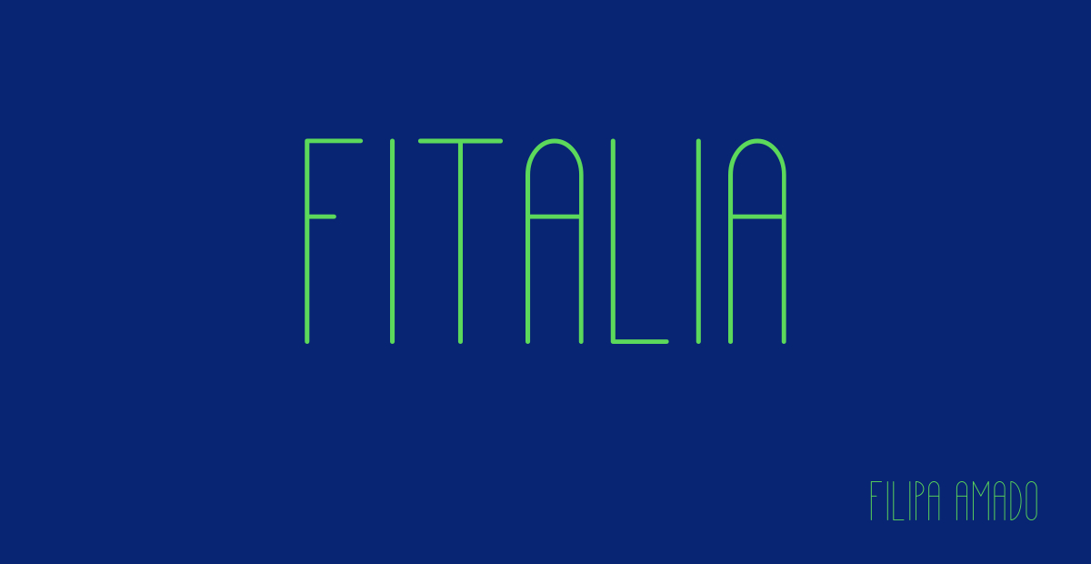 Fitalia Font