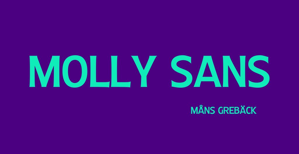 Molly Sans Font